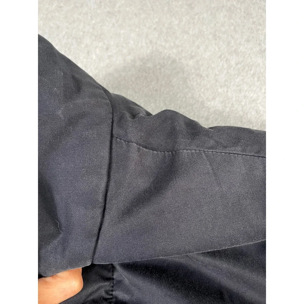Banana Republic Mens Water Repellent Car Coat Navy Blue S/390488-00 Small